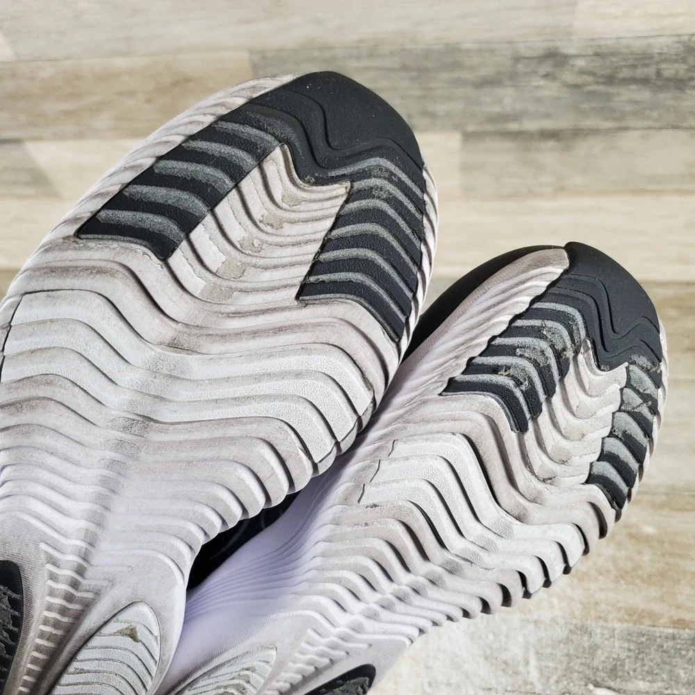 Saucony Kinvara 14 A/C Kids Shoes Sz 5 M Running Black Mesh Hook & Loop Sneakers